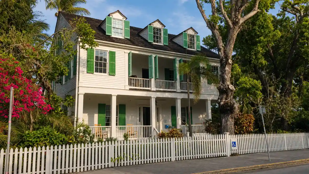 KI-Illustration: Audubon House in Key West