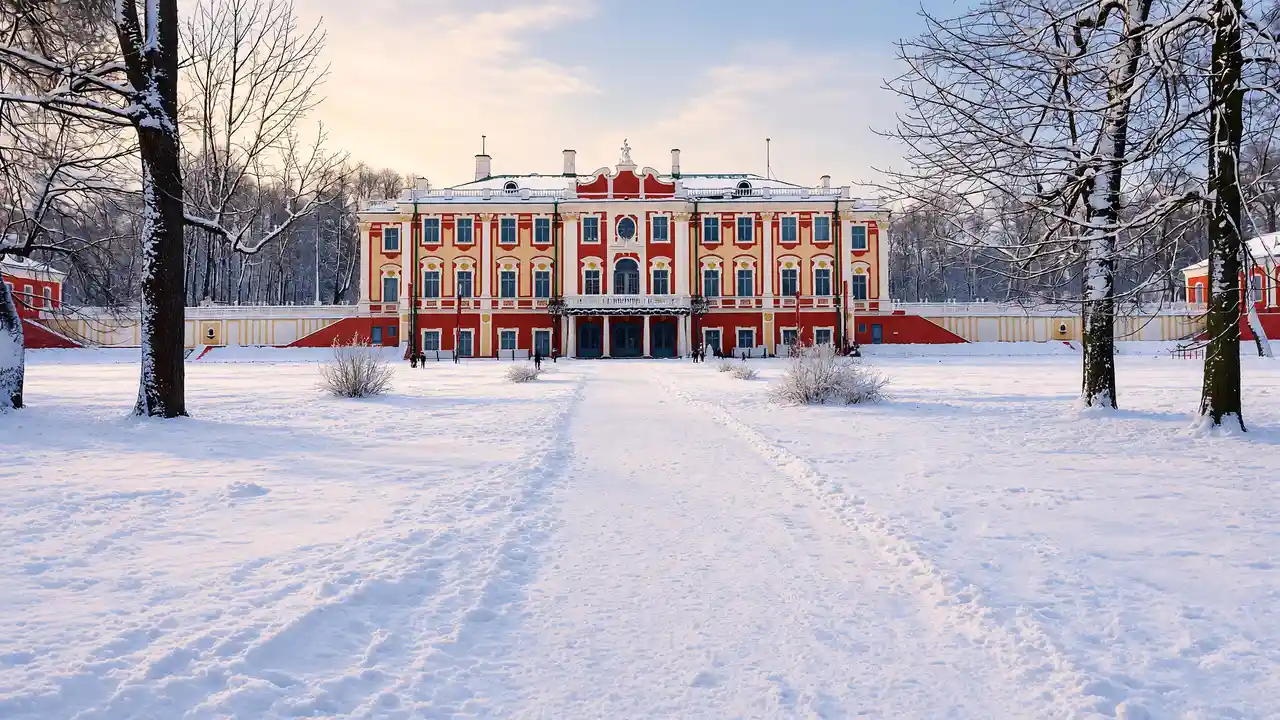 AI illustration of Kadriorg Palace in Tallinn